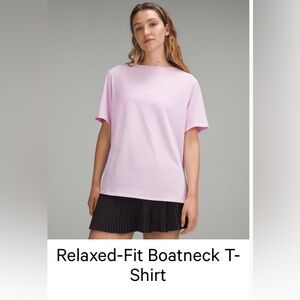 lululemon athletica Light Pink Short Sleeve Tee